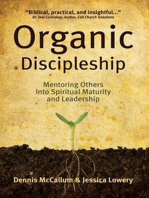 cover image of Organic Discipleship